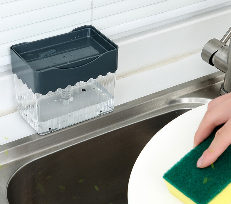 Press Liquid Dispenser for Kitchen Cleaning (Automatic)